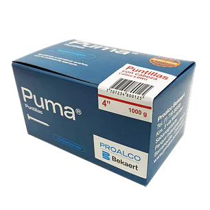 Puntilla con cabeza 4 Cajas X 25 Cajetillas de 25 Kg