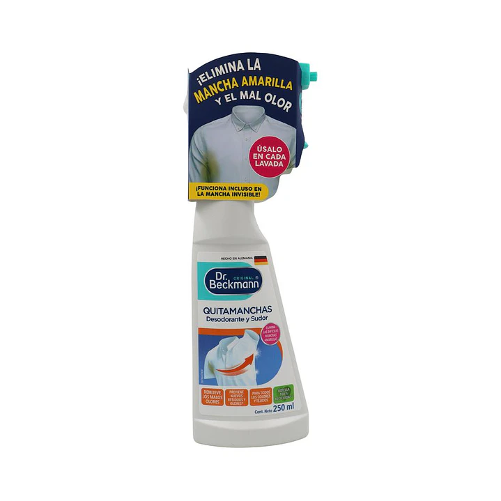 Dr. Beckmann Quita Manchas Sudor Spray 2 Unid 250 mL