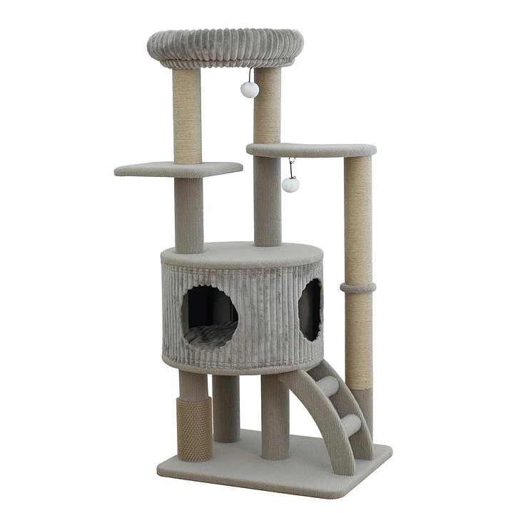 Catry Torre Gatos de 5 Niveles 137 cm