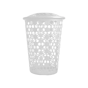 Cesta Diamantina 55 LT con Tapa Blanco