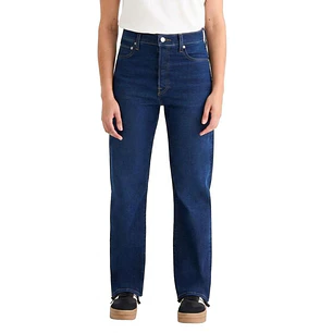 Levis Jean Azul Oscuro Ribcage Mujer
