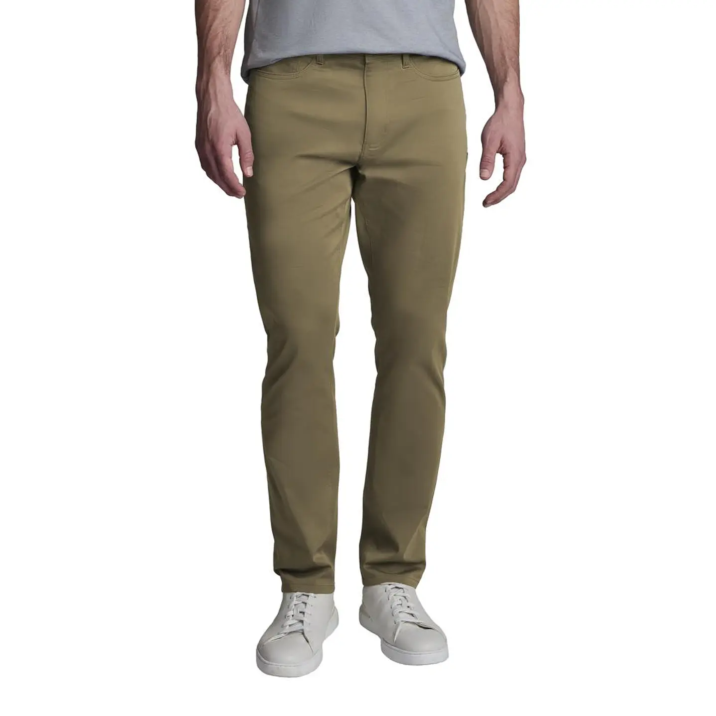 English Laundry Pantalón Color Caqui Hombre