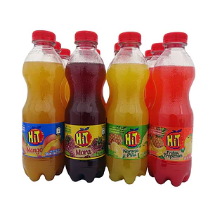 Hit Bebida de Frutas con Jugo Botella Surtido 12 Unid 500 mL