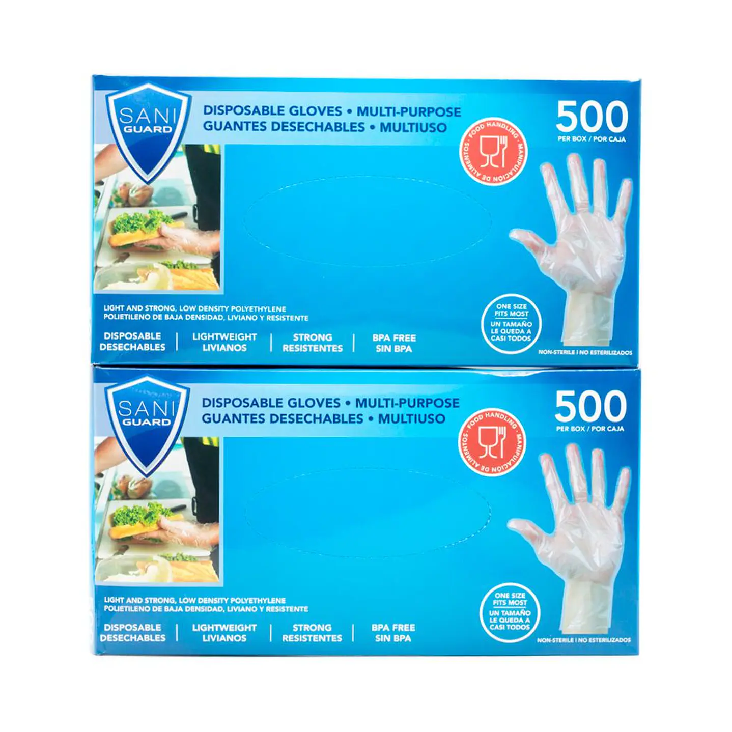 Sani Guard Guantes Desechables Multiusos 1 000 Unid