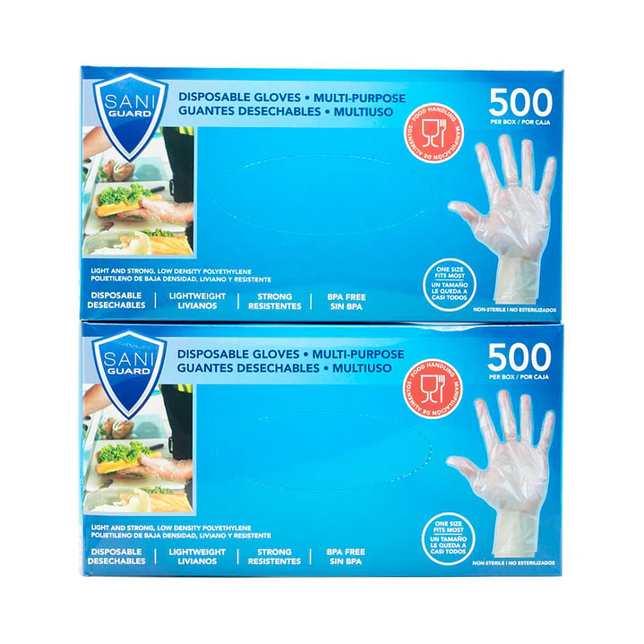 Sani Guard Guantes Desechables Multiusos 1 000 Unid