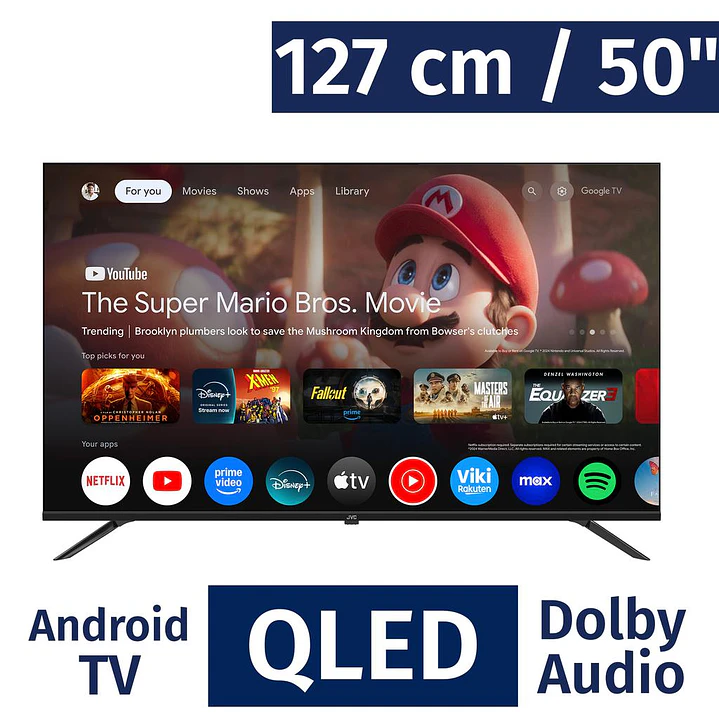 JVC 127 cm Pulg Smart Android 4K UDH TV L
