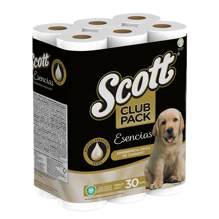 Scott Papel Higiénico Triple Hoja Esencias 30 Unid