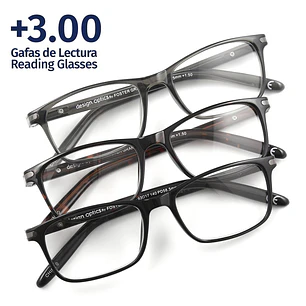 Foster Grant +3.0 Gafas de Lectura Cole Dax 3 Unid