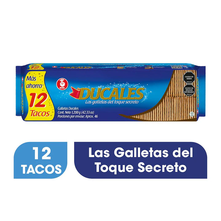 Ducales Galletas Tradicionales 12 Unid 1.2 kg