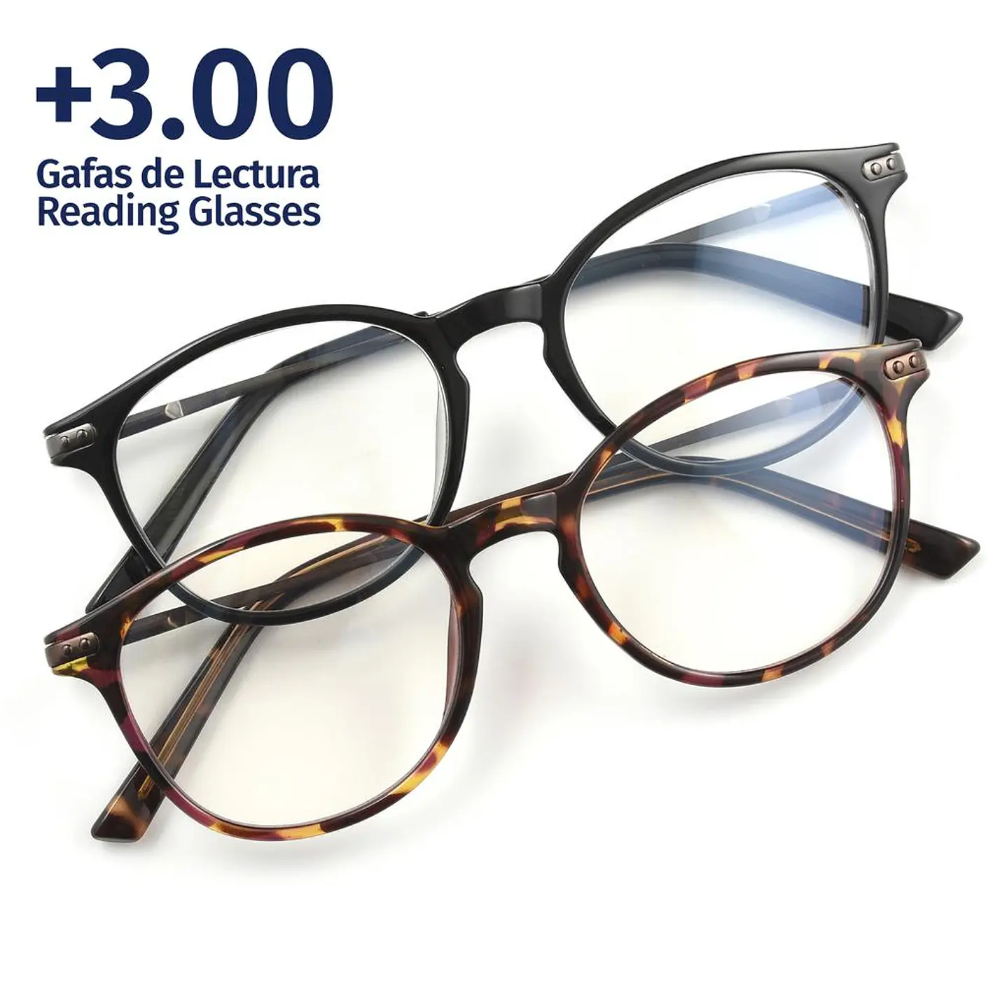 Foster Grant +3.0 Gafas de Lectura McKay Eric 2 Unid