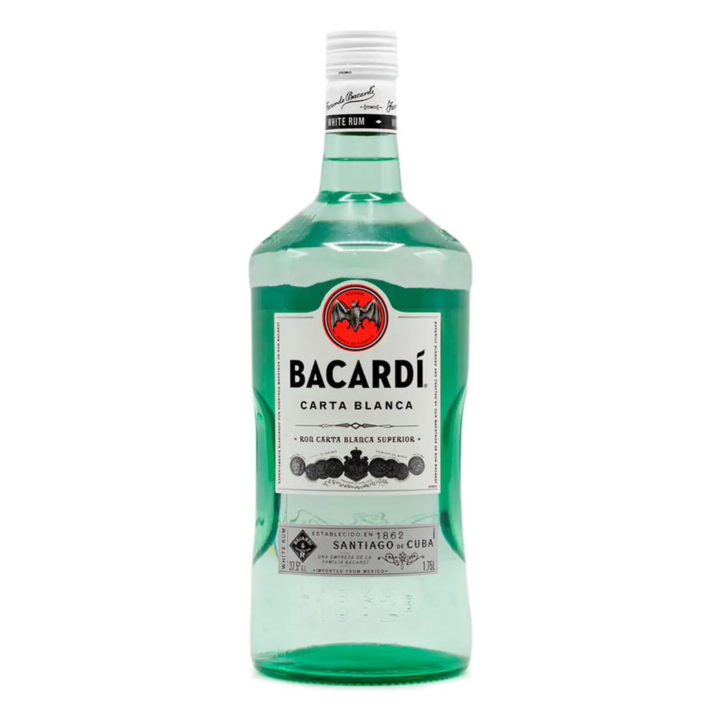 Bacardi Ron Carta Blanca 1.75 L
