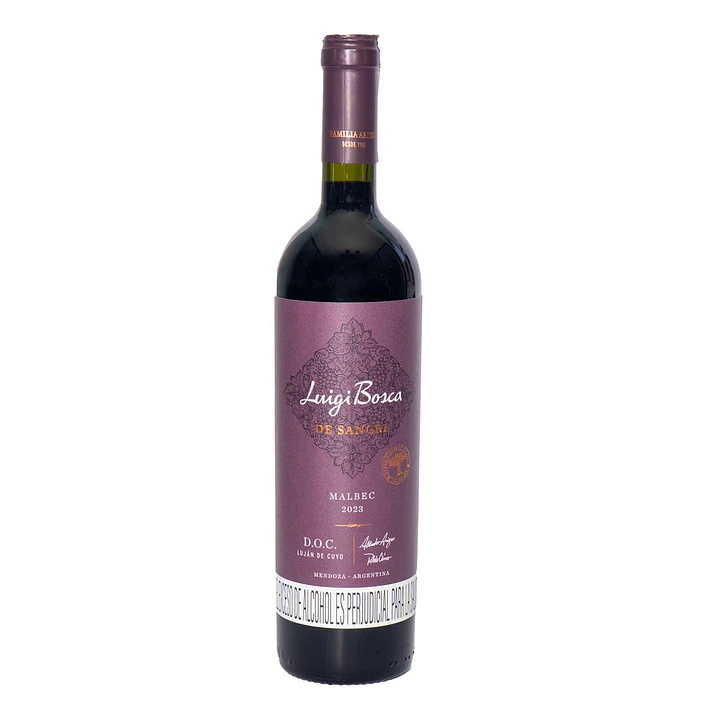 Luigi Bosca Vino Tinto Malbec 750 mL