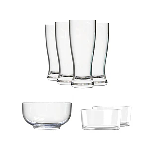 Set Mundial Cristar Cervecero + Pasantera + Bowl 7 Pzas
