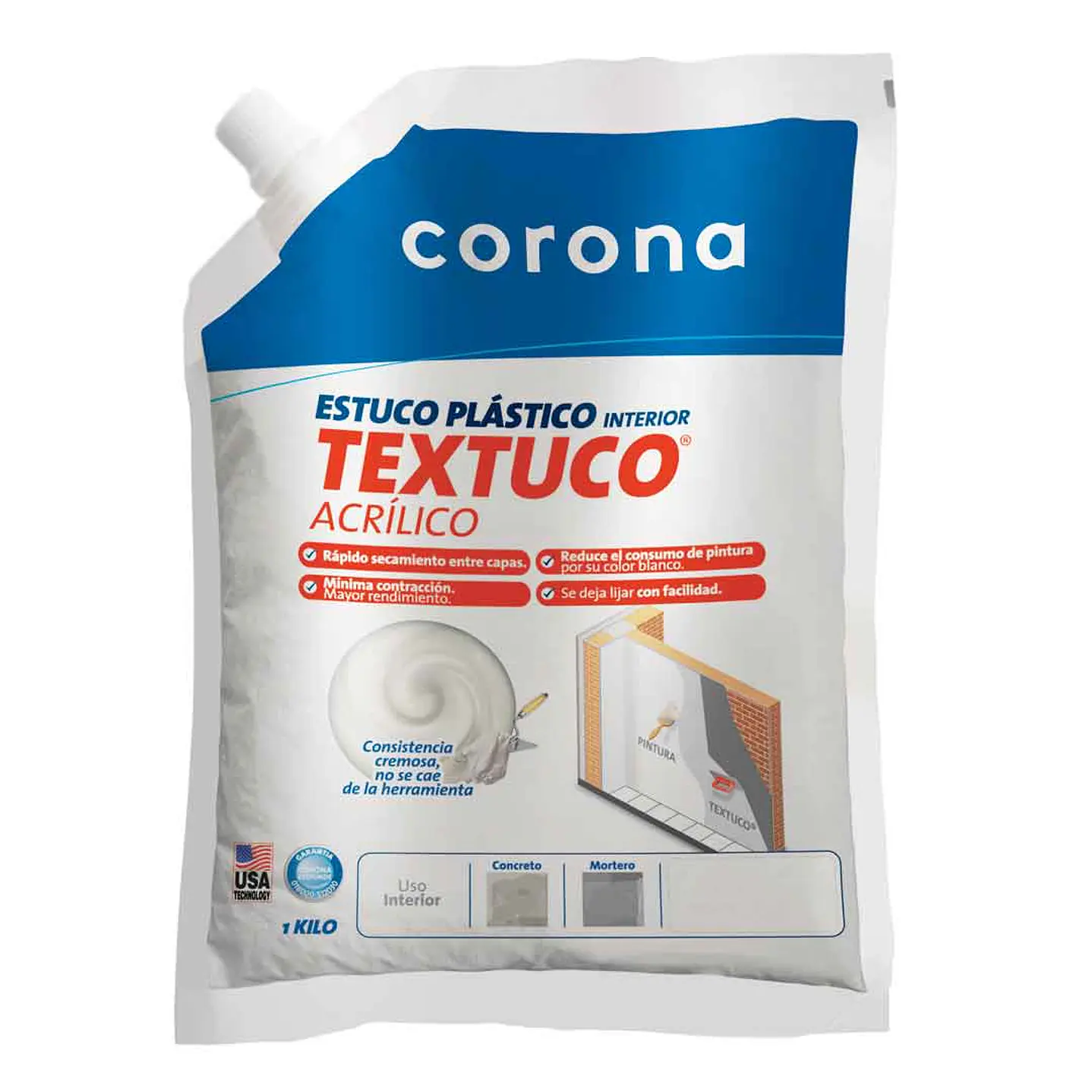 Textuco empaste bolsa 1 kg