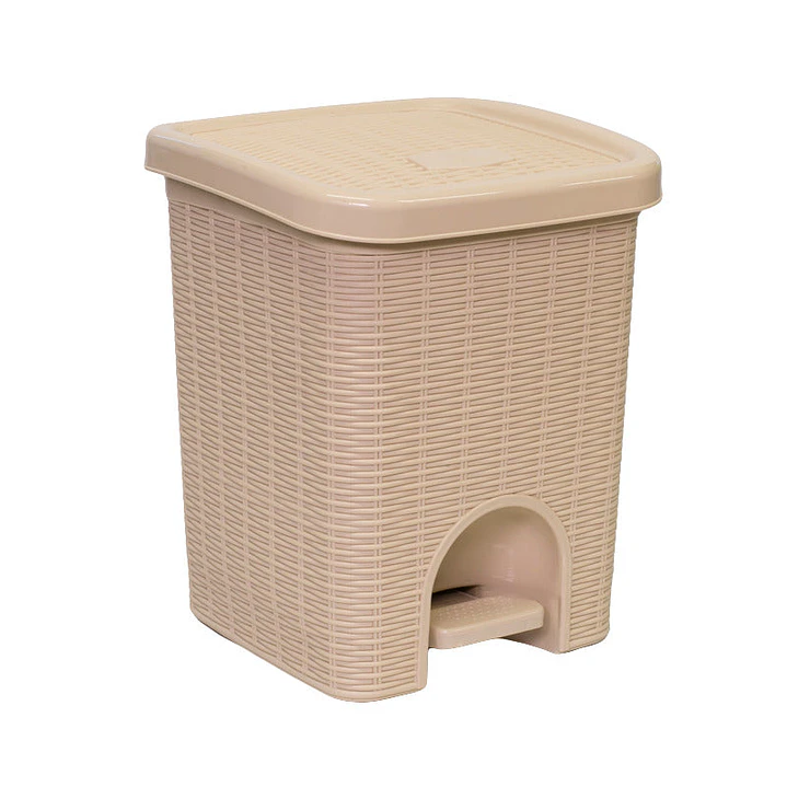 Papelera Mimbre 20 Lt Beige