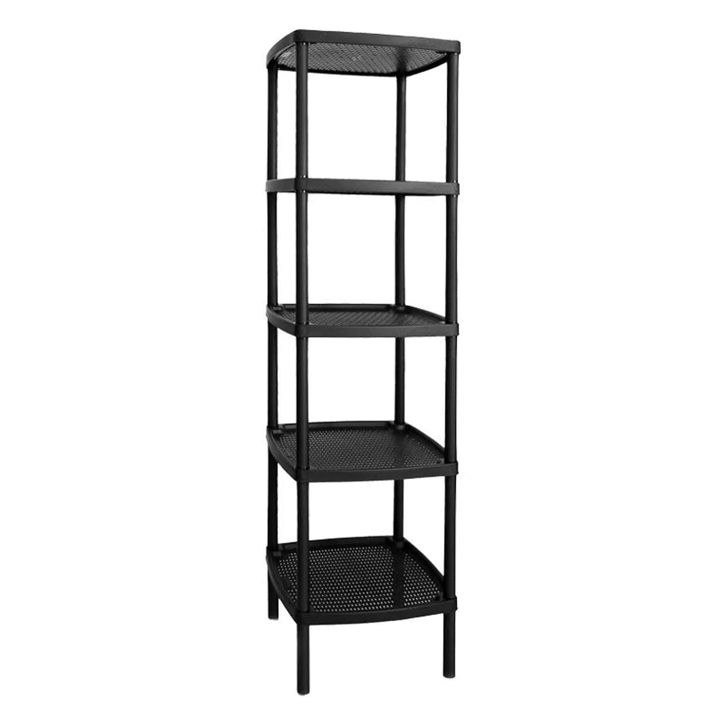 Mesa Cuadrada 5 Niveles Negro