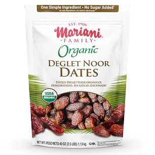 Mariani Dátiles Orgánicos Deglet Noor 1.13 kg