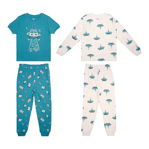 PL Sleep Conjunto de Pijamas en Algodón para Niño 4 Pzas