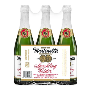 MartinelliS Sidra Espumante 3 Unid 750 mL