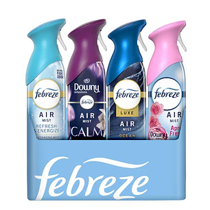 Febreze Ambientador en Aerosol Fragancias 4 Unid 230 g