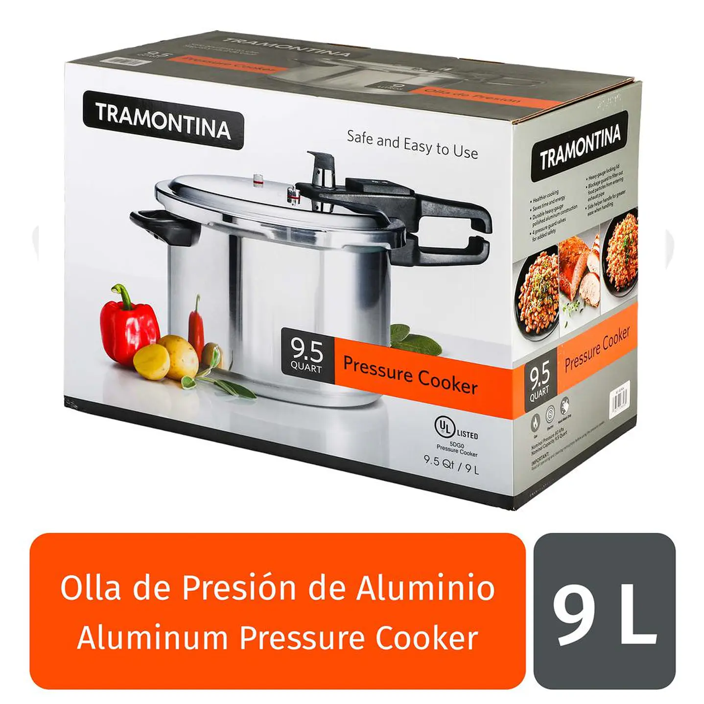 Tramontina Olla a Presión 9 L