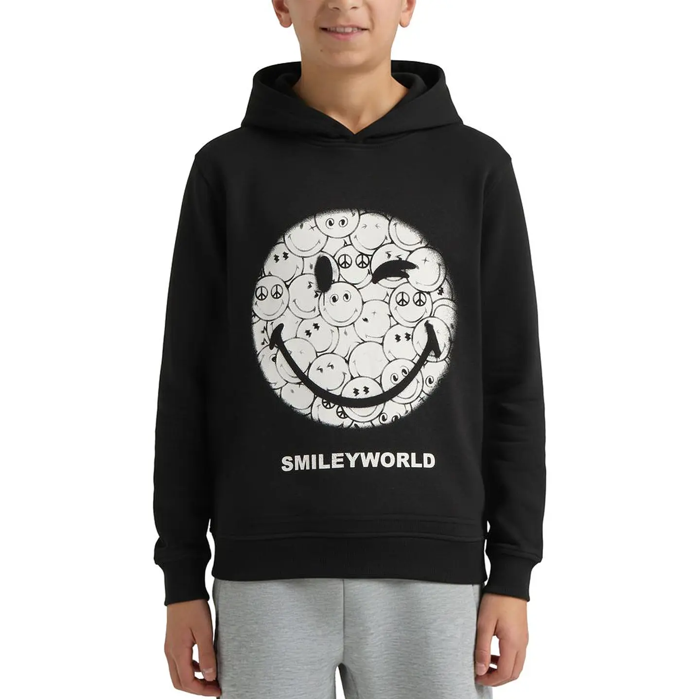 SmileyWorld Sudadera Hoodie Unisex Niños y Niñas