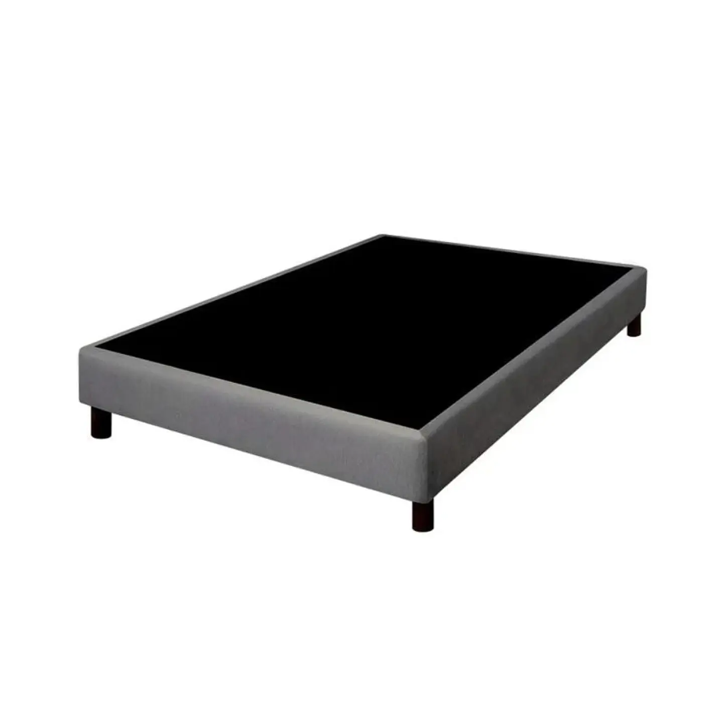 Base Cama 120 x 190 Gris Niebla en Madera