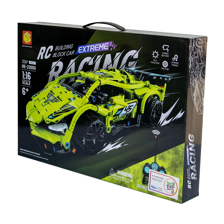 Racing Carro de Control Remoto para Construir a Escala 1 16