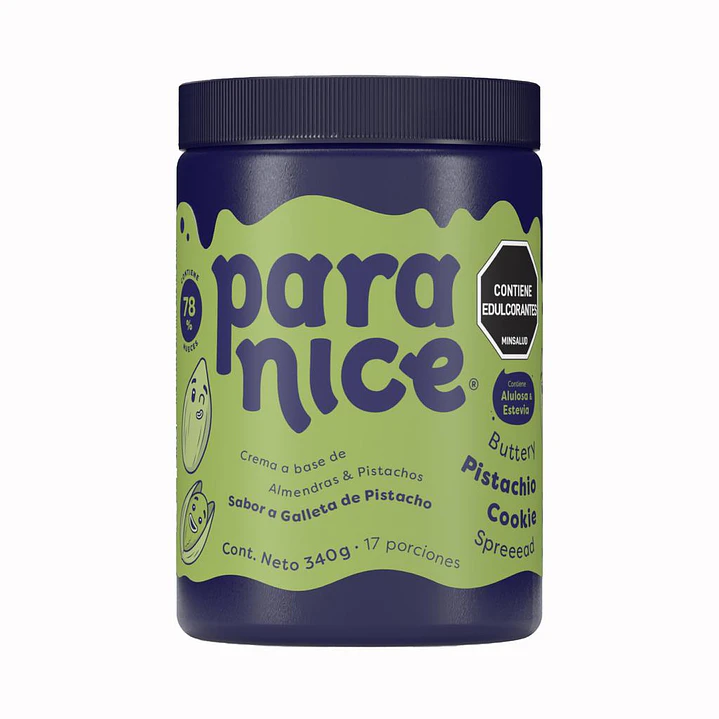 Paranice Crema a Base de Almendras y Pistachos 340 g