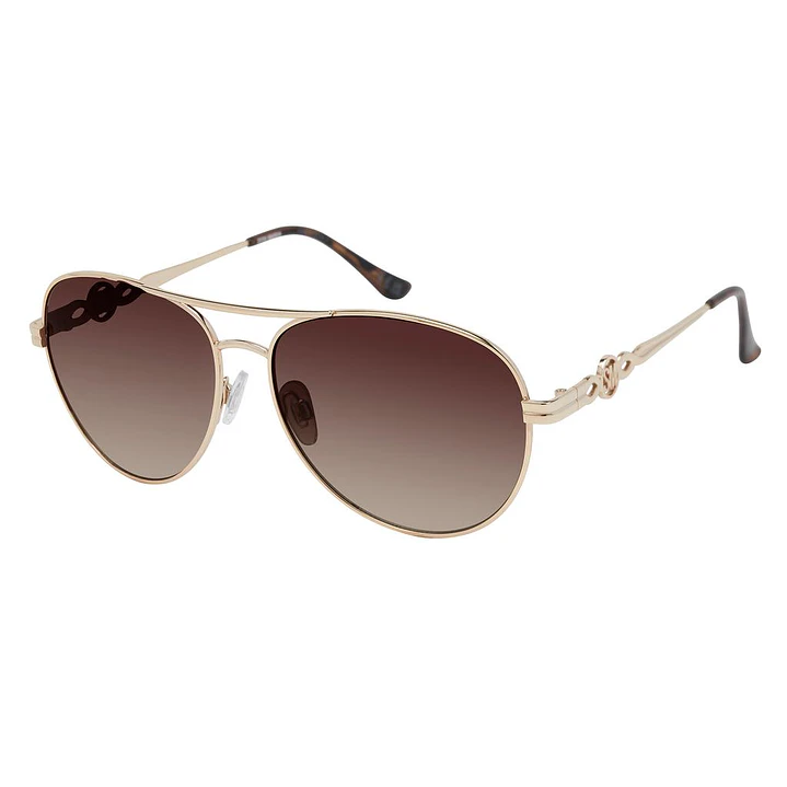 Steve Madden Lentes de Sol con Marco Ligero y Resistente