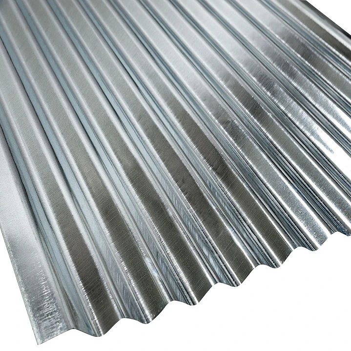 Teja de Zinc Ondulada Espesor 0.20 mm C 34 0.80 x Largo