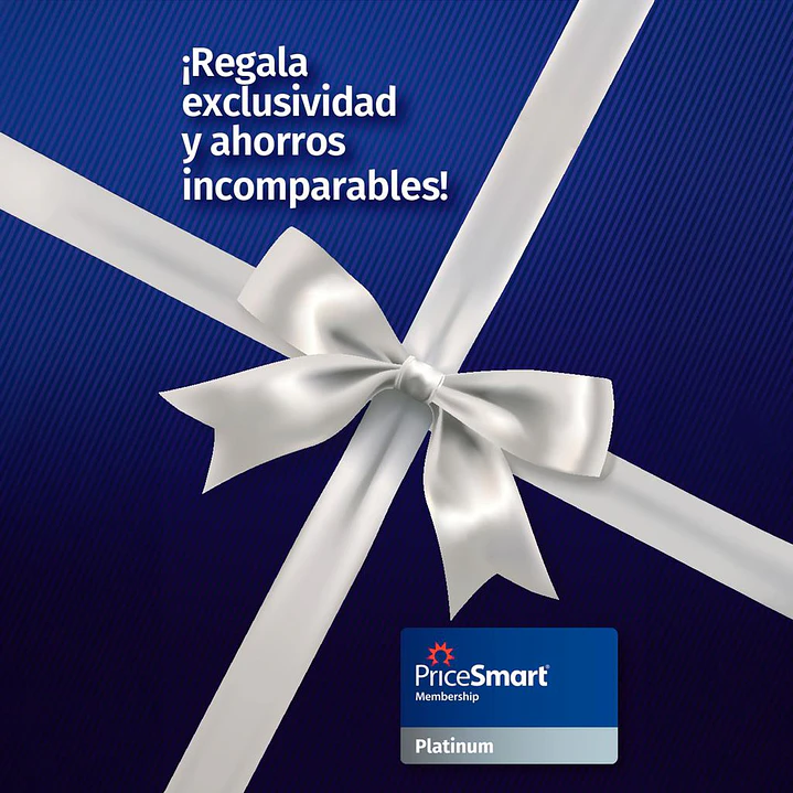 PriceSmart Tarjeta de Regalo Membrecía Platinum