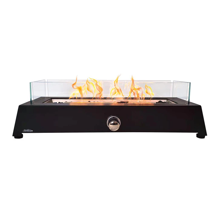 Sunbeam Fogata de Mesa a Gas en Acero