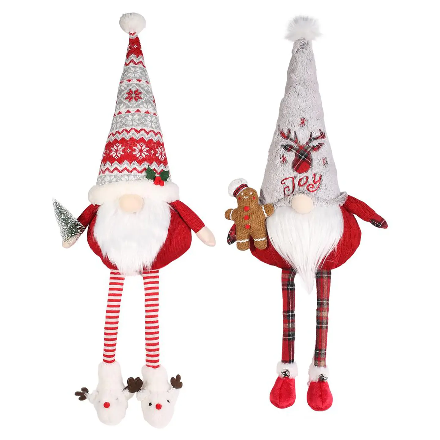 Members Selection Gnomos Navideños para Repisas 2 Pzas