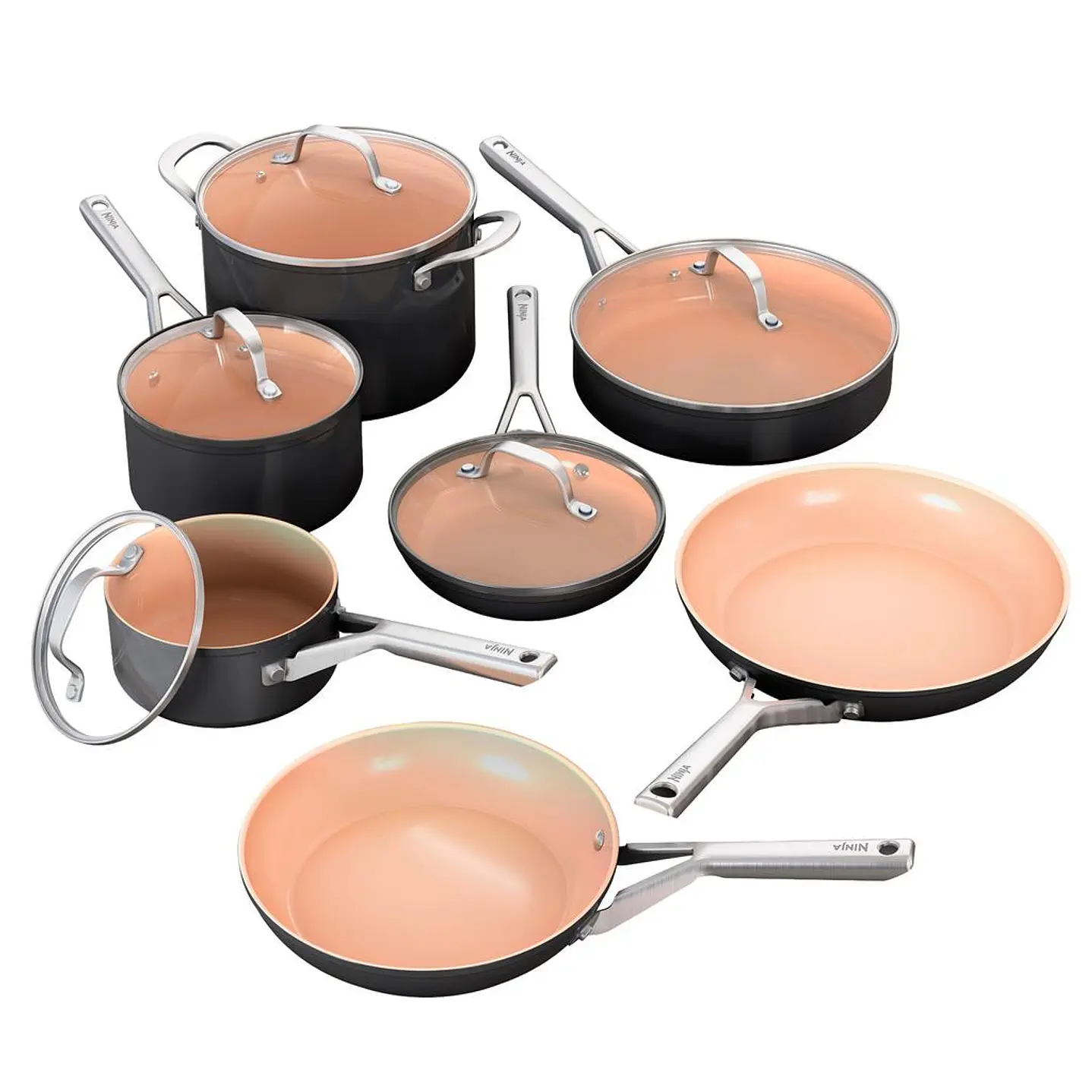 Ninja Set de Cocina Cerámica Extended Life 12 Pzas