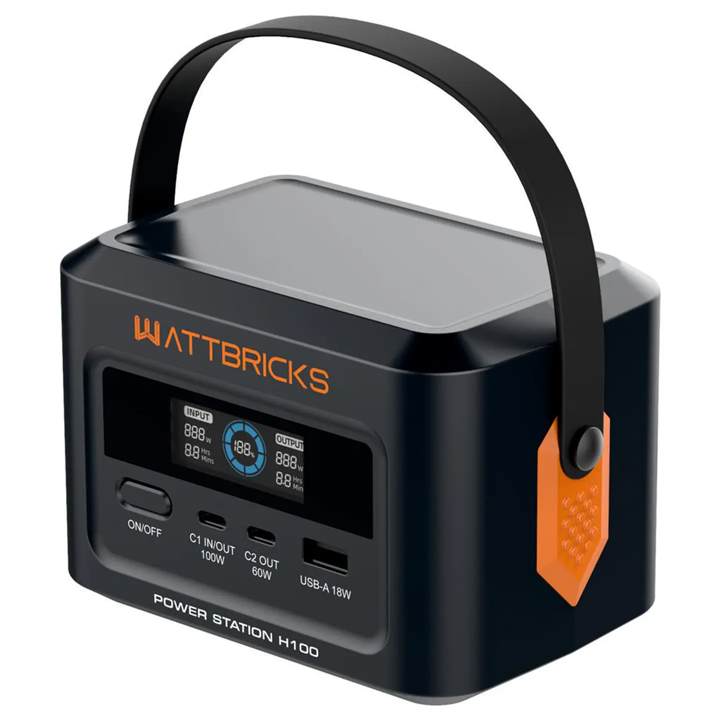 Wattbricks Energy Estación de Energía Portátil 120 W