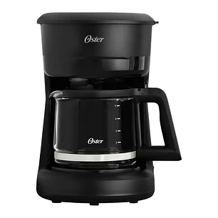 Cafetera Oster 5 Tazas Filtro Reutilizable Negro