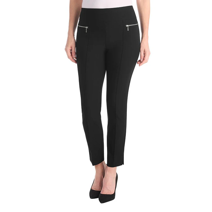 Dalia Pantalón con Bolsillos de Cremallera Mujer