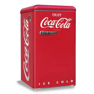 Coca Cola Refrigerador Retro Puerta Sencilla 85 L 3 cu ft