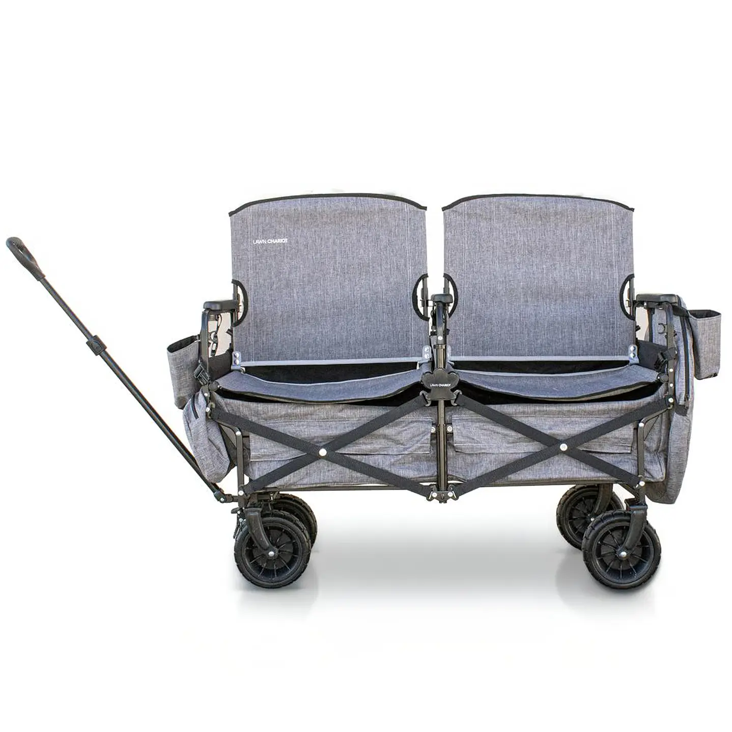 Chariot Outdoor Silla Doble con Toldo para Exteriores