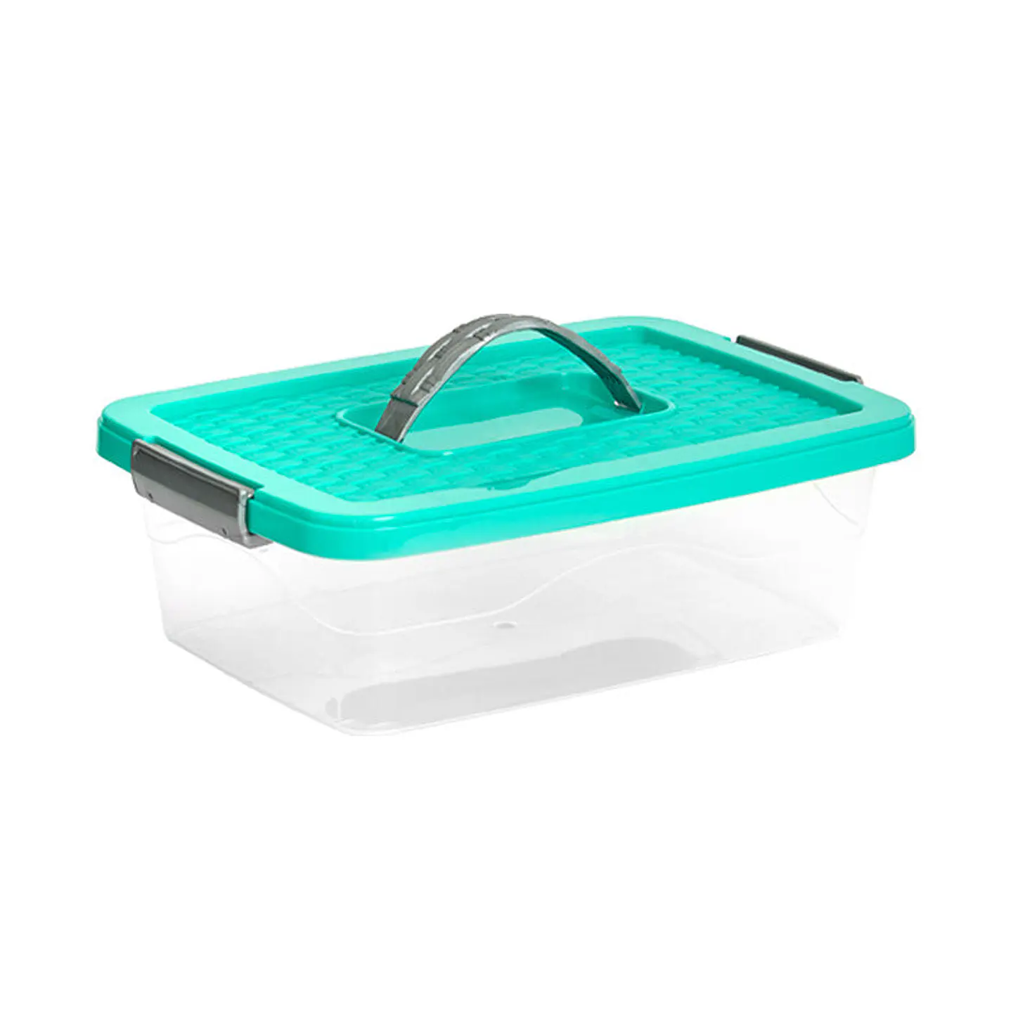 Caja Organizadora con Manija 6 L Azul