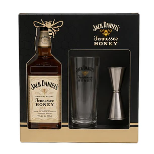 Jack Daniels Tennessee Miel 700 mL + 1 Vaso + 1 Jigger