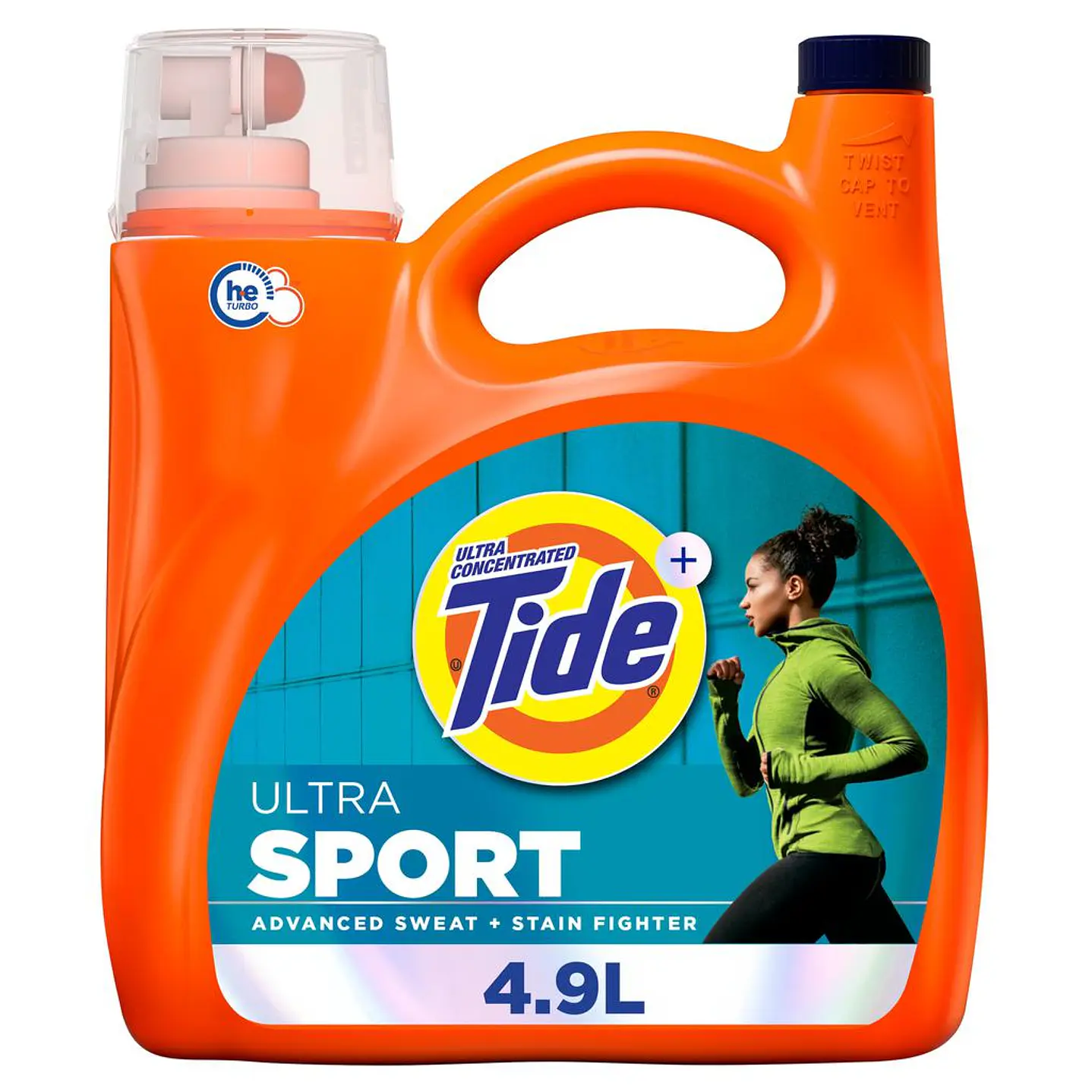 Tide Ultra Sport Detergente Líquido Ropa 130 Cargas 4.9 L
