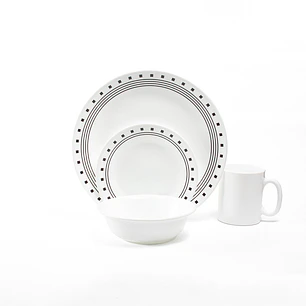 Vajilla Corelle 4 Puestos 16 Pzas City Block