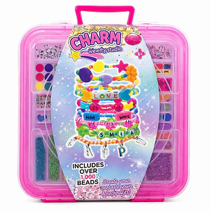 Charm Kit de Manualidades para hacer Pulseras y Collares