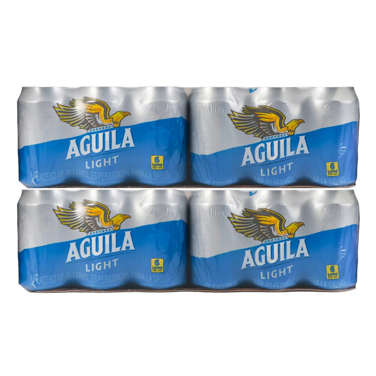 Aguila Cerveza Light en Lata 24 Unid 330 mL