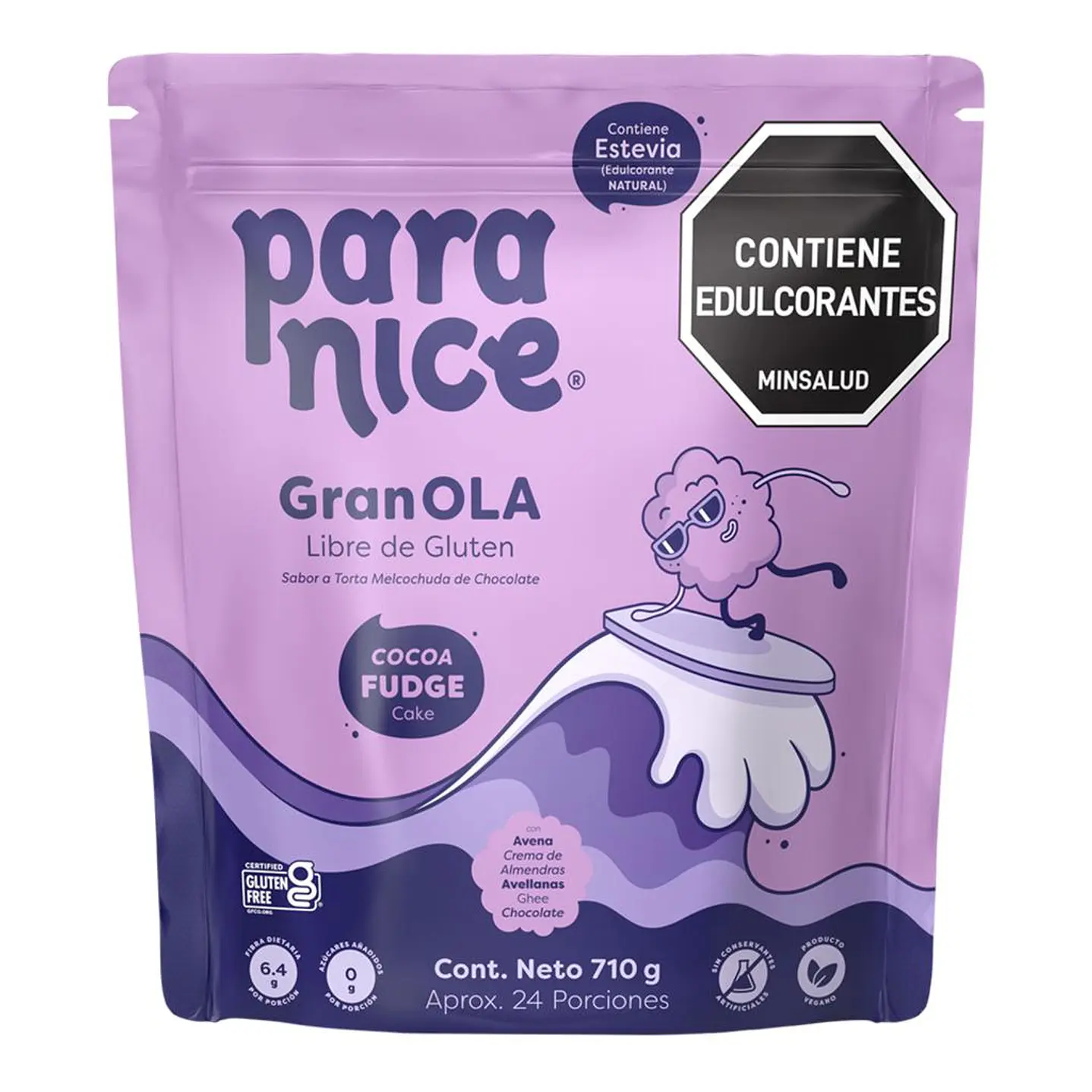 Paranice Granola Sabor a Torta Melcochuda de Cocoa 710 g