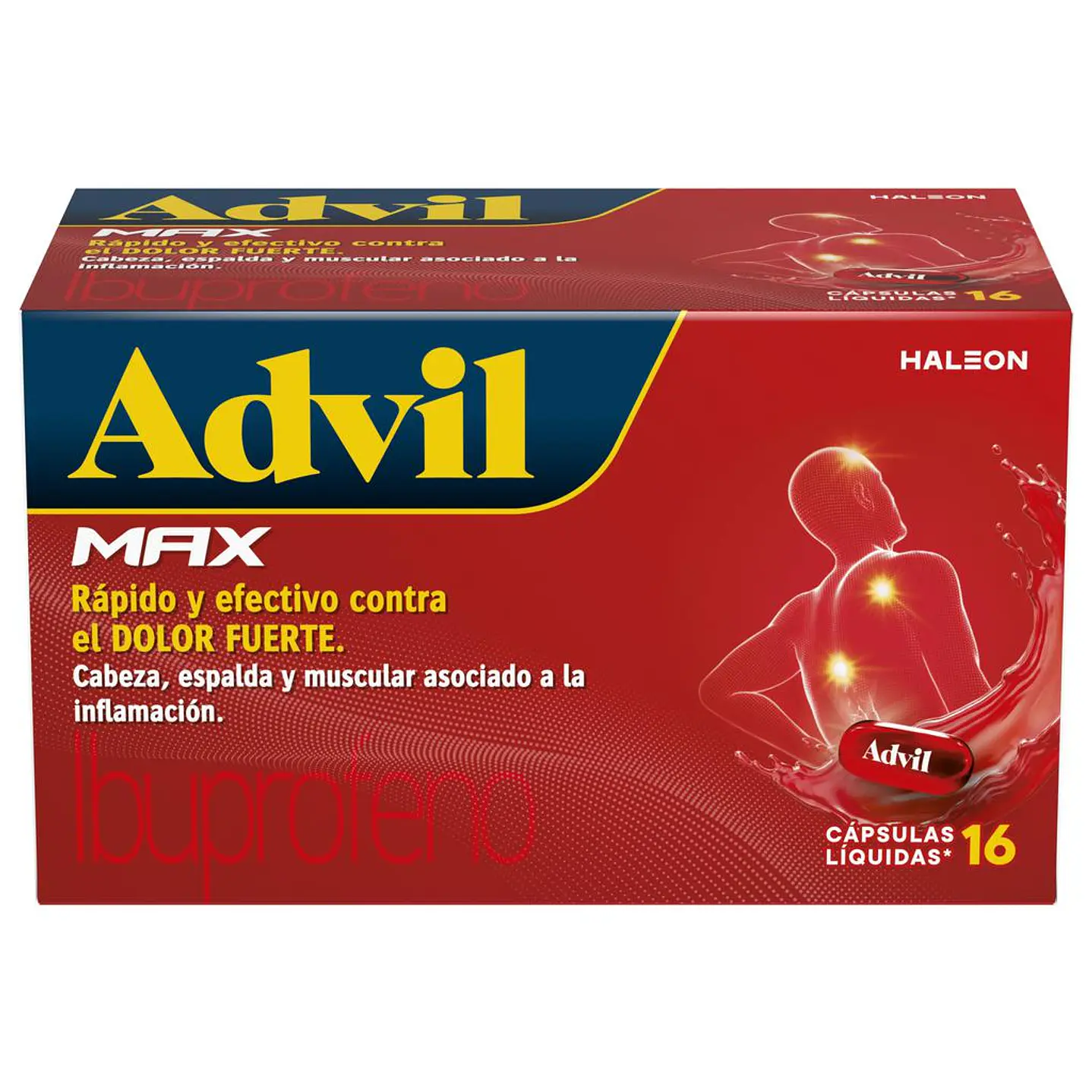 Advil Analgésico 3 Unid 16 Cápsulas