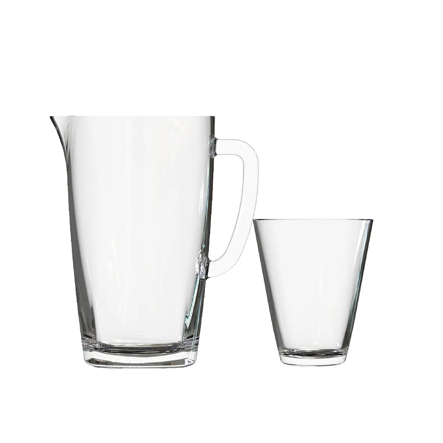 Set Vitro Jarra + Vasos 4 set x 5 Und