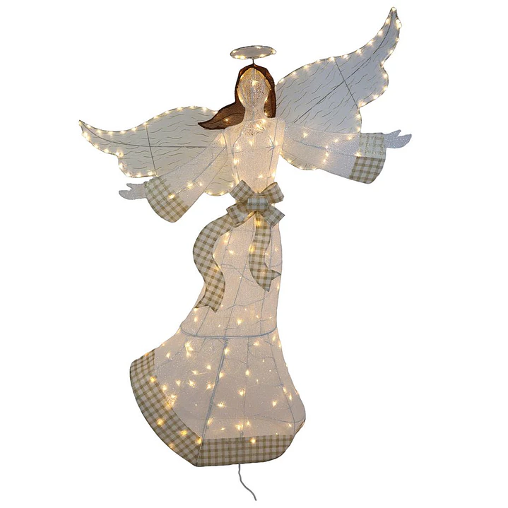 Members Selection Ángel Decorativo Navideño con Luces LED